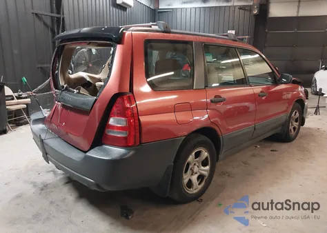 2004 Subaru Forester 2.5X from USA, damaged, VIN JF1SG63604H722007